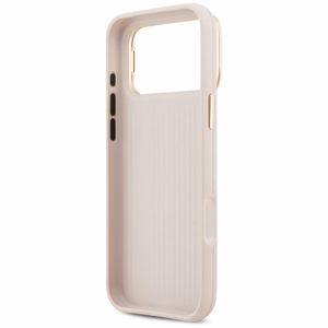 GUESS ümbris jaoks IPHONE 17 Pro Max GUHCP17XPCS4GSP (Grained PU Big 4G & Stand Camera) roosa