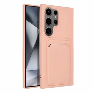 Ümbris jaoks Samsung S24 ULTRA Card Ümbris roosa