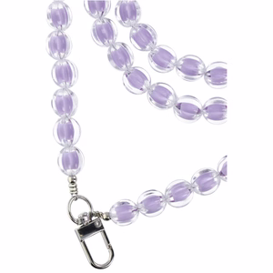 COLORFUL Phone lanyard, Phone pendant / cord length 120cm (60cm in the loop) / on neck - lilla