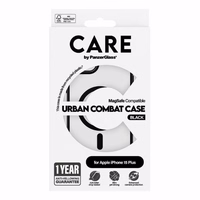 CARE by PanzerGlass Urban Combat Ümbris MagSafe jaoks iPhone 15 Plus - Must