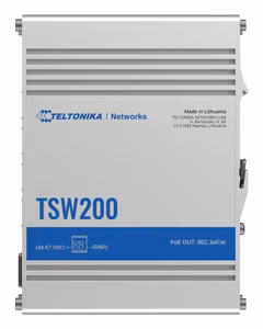 Kommutaator TELTONIKA TSW200 PoE 8 porti 240W
