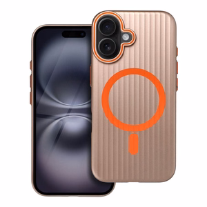 Ümbris SIMPLY compatible with MagSafe jaoks IPHONE 16 titanium desert