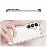 Outer Space Ümbris with Gel Frame jaoks Samsung Galaxy S25 - Clear must