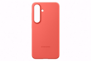 Samsung Silicone Case ümbris Samsung Galaxy S25 jaoks, punane
