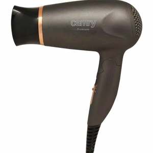 Camry CR 2261 – 1400 W föön, 2 temperatuuriseadet, metallhall/kuldne