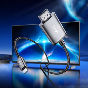 Kaabel Hoco UA27 Lightning to HDMI 2.0m hall