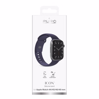 Puro Icon Strap jaoks Apple Watch 44/45/46/49mm - Navy Sinine