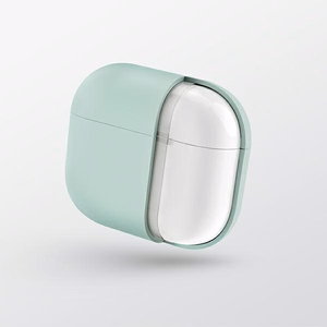 Uniq Lino Silikoonist ümbris AirPods 3 jaoks - hall