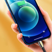 USB Kaabel Joyroom "Mermaid Series" Must "Type-C" 120cm (up to 5A)