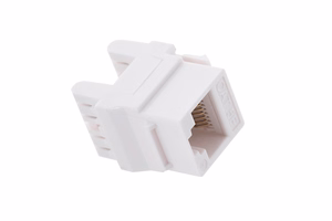 Alantec MKN-U5-1 juhtme ühenduspesa RJ45 valge