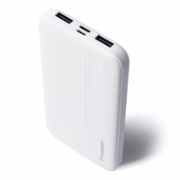 Wozinsky Powerbank Li-Po 10000mAh 2 x USB valge (WPBWE1)