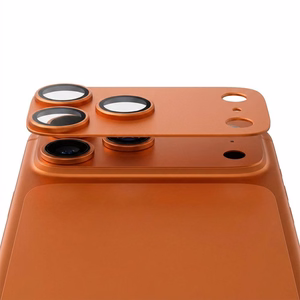 AR+AF Täismetallist karastatud klaas IPHONE 17 PRO jaoks oranž
