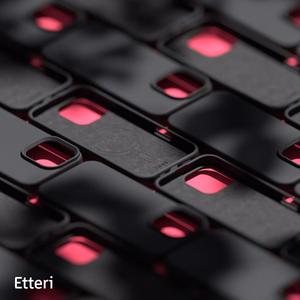 Etteri Silicone Mag чехол iPhone 16 Pro Max 6,9" черный