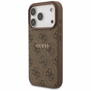 Guess 4G Ring Classic Logo MagSafe Ümbris jaoks iPhone 17 Pro - Brown