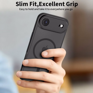 Tech-Protect BasicMag MagSafe Ümbris jaoks iPhone 17 Air - Matt Must