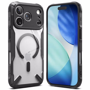 Ringke Fusion X Magnetic MagSafe Ümbris jaoks iPhone 17 Pro Max - Must