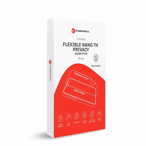 Hübriid nano klaaskile lõikamismasinale Forcell F-Protect Flexible NANO 7H PRIVACY 196 x 125 mm 25 tk