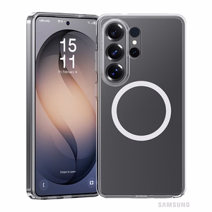 Benks Magnetic Crystal Ümbris (A050) for Samsung Galaxy S26 Ultra läbipaistev