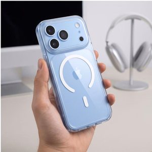 Tech-Protect MagPeak MagSafe CC ümbris mudelitele iPhone 18 Pro / 17 Pro, läbipaistev