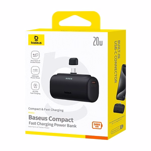 Powerbank Baseus Compact 5000mAh, 20W, USB-C (must)