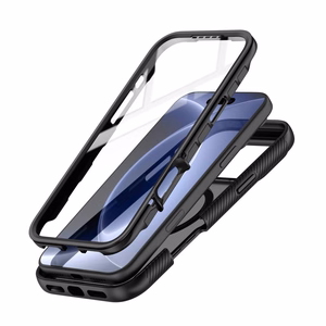 Tech-Protect Defense MagSafe ümbris mudelile iPhone 17 Pro Max / 18 Pro Max – mattmust