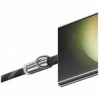 Telefoni rihm laadimiskaabliga Usams SJ745 60W USB-C - USB-C 1.2m roosa