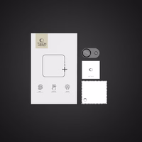 Tech-Protect Cam Fit+ Camera Cover jaoks iPhone 16e - Clear