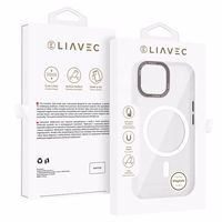 Liavec Hybrid Magsafe Clear Ümbris jaoks Iphone 15