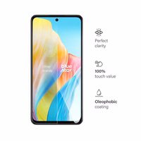 Karastatud klaas to Oppo A58 4G / LTE sinine Star