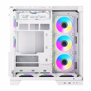 Computer case DarkFlash TH285 PLUS + 8 fans (white)