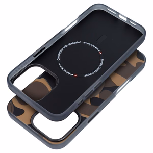 Ümbris jaoks iPhone 16 PRO MAX Forcell F-Protect Levels Dual Layer 4D technology compatible with Magsafe Military Drop-Test desert camo