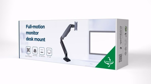 Gembird MA-DA1-03 monitor mount / stand 88.9 cm (35") Desk must