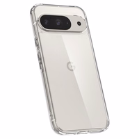Spigen Ultra Hybrid Ümbris jaoks Google Pixel 9 / 9 Pro - Läbipaistev