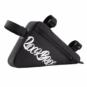 Rockbros G001 Flash Journey kolmnurkne 0,8 l jalgratta raamikott – must
