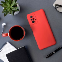 SOFT Ümbris jaoks XIAOMI Redmi 15 4G / 15 5G (171.1mm) punane