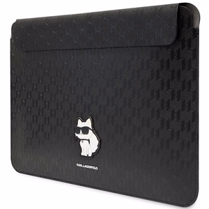 Karl Lagerfeld Saffiano Monogram Choupette ümbris jaoks a 16" laptop - must