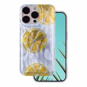 Ultra Trendy Summer ümbris iPhone 16 Pro Max 6,9" sidrunkollane