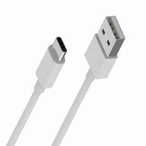 Borofone BX3 USB-A–USB-C kaabel, 1 m, 3 A, valge