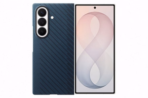 Samsung Galaxy Z Fold8 Ultra aramiidkiust magnetümbris 2 peegeldusvastase kilega, sinine