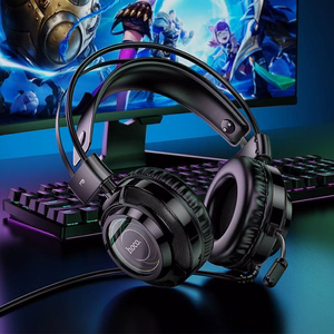 HOCO wire kõrvaklapid USB A + Jack 3,5 mm with microphone gaming W110 2 m must