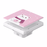 Decorative ümbris / cap jaoks T5 SONOFF Cartoon 1C touch lüliti