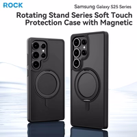 Rock Rotating Alus Soft Touch Series Magnetic jaoks Samsung Galaxy S25 must