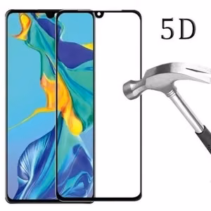 Закалённое стекло "5D Full Glue" Honor Magic5 Lite 0.18mm изогнутое bulk