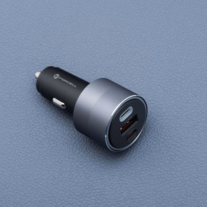Car laadija Forcell F-Energy Alu 2 x USB C + USB A QC4.0 PD SFC2.0 3A 85W hall
