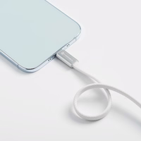 Cable USB C to USB C Forcell F-Energy QC4.0 PD 5A 240W Cafule Flat 1,2m CCFN23 white