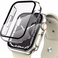 Tech-Protect Defense360 Ümbris jaoks Apple Watch 7 / 8 / 9 (45mm) - läbipaistev