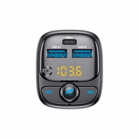 Forever FM saatja BT 2 x USB-A 1 x USB-C PD 30W TR-370 must