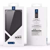 Dux Ducis Skin X Pro Ümbris jaoks iPhone 16 Pro Max with MagSafe and Flip - must