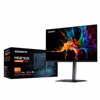 GIGABYTE MO27Q3 27” OLED QHD Gaming Monitor - 2560 x 1440, 360Hz, 0.03ms, 250 cd/m², G-Sync Compatible, FreeSync Premium Pro, Display HDR True must 400, HDMI 2.1, Displayport 1.4