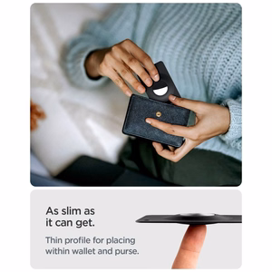 Чехлы Spigen AirFit 2 для Apple AirTag 1/2, 2 шт. — чёрные
